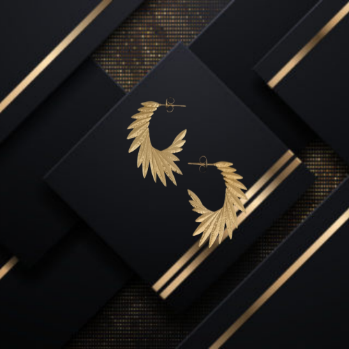 Boucles d’oreilles Ange